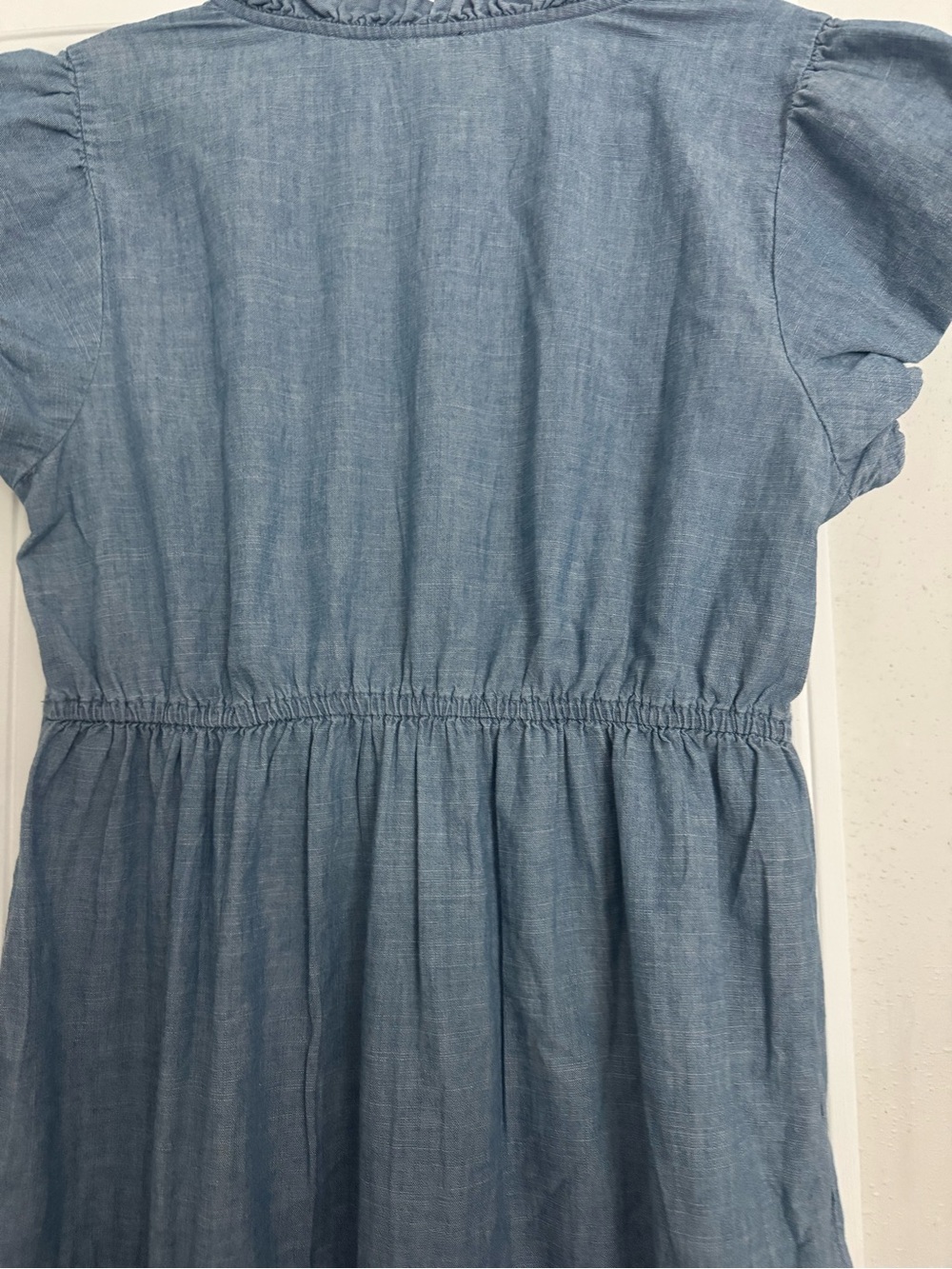 NWT JCrew Light Blue Chambray Dress- XL - Picture 4 of 4